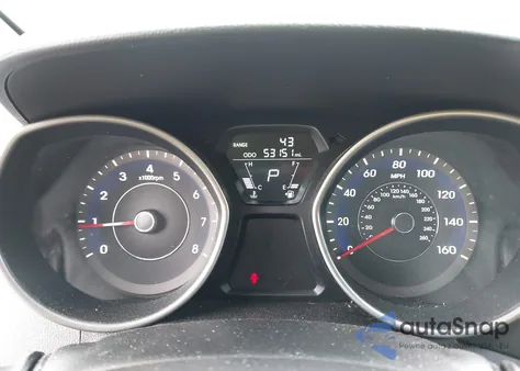 2013 Hyundai Elantra Limited from USA, damaged, VIN 5NPDH4AEXDH165770